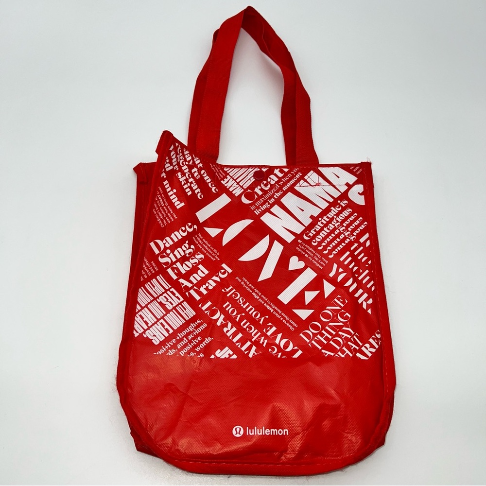 Lululemon Athletica Vibrant Red Carryall